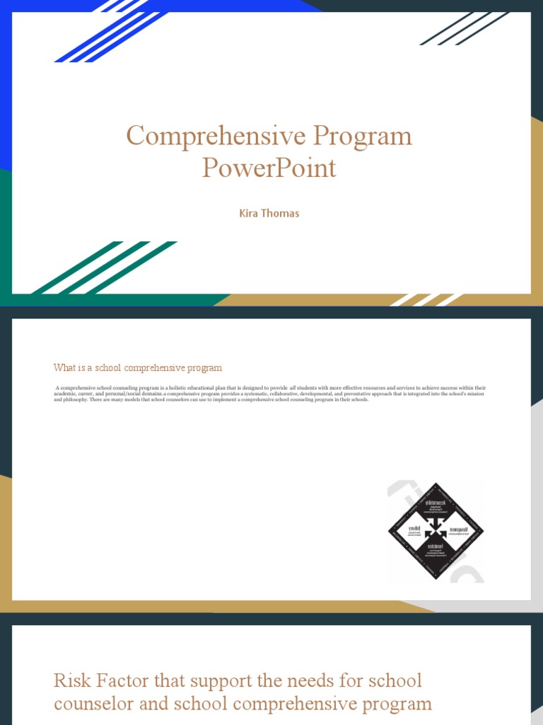 Comprehensive Program PowerPoint | PDF | School Counselor | Human Nature