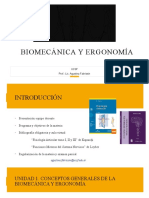 Biomecánica 1er. Clase - Generalidades