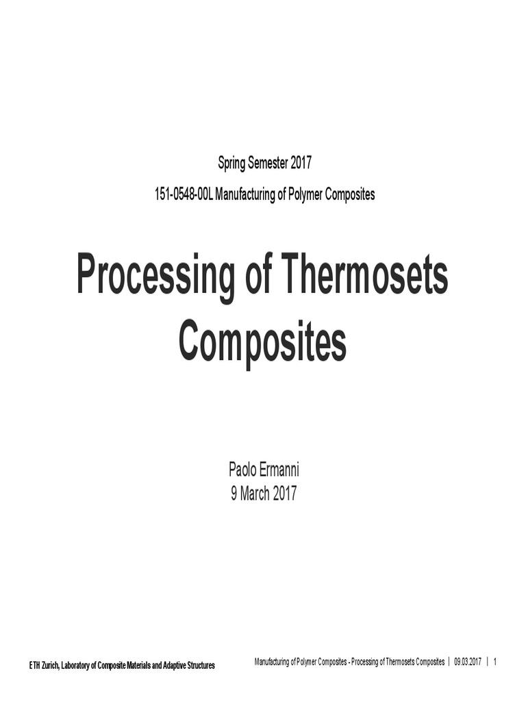 Processing Thermosets Composites PDF Composite Material Fibre Reinforced Plastic