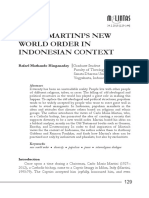 Carlo Martinis New World Order in Indonesian Cont