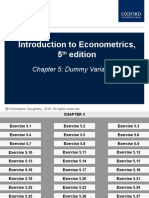 Introduction To Econometrics, 5 Edition: Chapter Heading