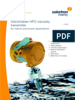 Viscomaster HFO Viscosity Transmitter: For Marine and Power Applications