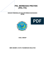 Tugas PKL Berbasis Proyek (Genap)