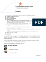 Proceso de Gestión de Formación Profesional Integral Formato Guía de Aprendizaje