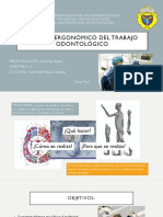 Estudio Ergonómico Del Trabajo Odontológico