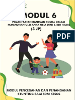 Modul 6 - Pemanfaatan Bantuan Sosia Dalam Pemenuhan Gizi Anak Usia Dini Dan Ibu Hamil