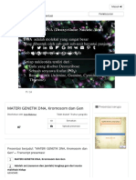 MATERI GENETIK DNA, Kromosom Dan Gen - PPT Download