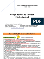 Código de Ética Do Servidor Público Federal