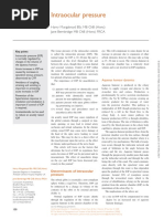Intraocular Pressure: Harry Murgatroyd BSC MB CHB (Hons) Jane Bembridge MB CHB (Hons) Frca