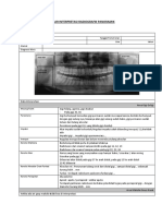 Lembar Interpretasi Radiografik Panoramik