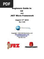 Download Beginners guide to NETMF by andreipope SN50809318 doc pdf