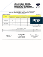 Maria's Public School student excels with 88.4