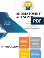 Miomatosis y Adenomiosis