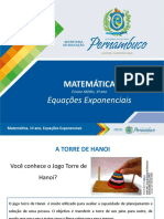 Equações Exponenciais Resumo