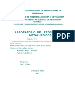 Inf1 (MT-442) - Seguridad Industrial en El Laboratorio y Plantas de Procesos Metalurgicos