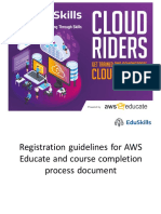 AWS Educate Registration and Course Completion Guidelines