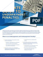 What Is An Underpayment and Underpayment Penalty?: Underpayment of Estimated Tax