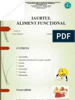 Iaurtul, Aliment Functional