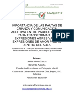 5 31 Aleida Nieves - Importancia de Las Pautas de Crianza y Comunicacion Asertiva Entre Padres e Hijos Para Transformar Las Expresiones Agresivas en Expresiones de Amor Propio Dentro Del Aula