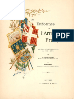 6668667 Lienhart Humbert Les Uniformes de l Armee Francaise 1690 1894 Tomes I III Et v in Completes 191 Pages