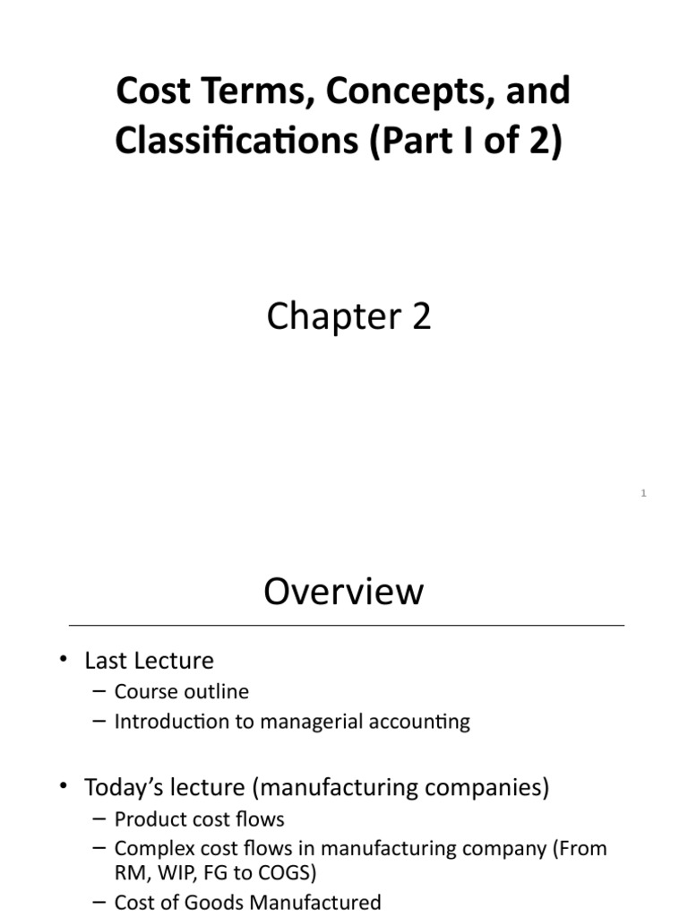 AFM102 2017 +chapter+2+ (Part+1) Posted | PDF | Cost Of Goods Sold ...