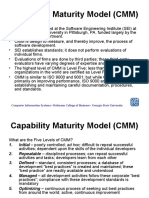 Capability Maturity Model (CMM)