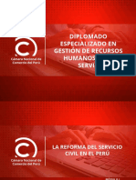 MODULO 1. La Reforma Del Servicio Civil en El Peru