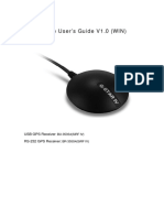 GPS Mouse User's Guide V1.0 (WIN) : USB GPS Receiver RS-232 GPS Receiver