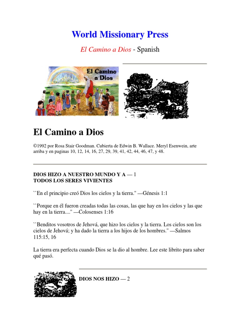 El Camino a Dios: Fe y Salvación | PDF | Adán y Eva | Cristo (título)