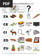 21 Conciencia Fonologica ZA CE CI ZO ZU