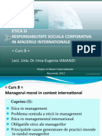 Etica Manageriala