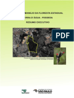 Plano de Manejo Da Floresta Estadual Serra D'agua - Fessada Campinas