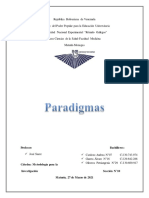 Paradigmas - Metolodología de La Investigación.