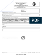 Resultado positivo SARS-CoV-2 en paciente de Cajamarca