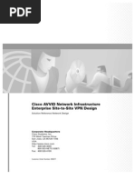 Download Cisco AAVID Enterprise VPN Design by wctang888 SN50812657 doc pdf