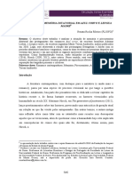 Memória e Pós-Memória Ditatorial em Azul Corvo e Lengua Madre