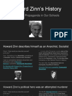 Howard Zinn's History: Socialist Propaganda in Our Schools