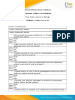 Instrumento de Evaluación