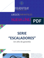 Juegos infantiles escaladores