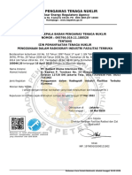 Source License Certificate-Bapeten