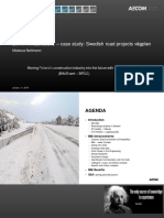 BIM in Infrastructure - Case Study: Swedish Road Projects Vägplan