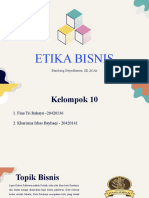 ETIKA BISNIS DALAM UKM LAPIS KUKUS PAHLAWAN