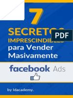 7 SECRETOS IMPRESCINDIBLES PARA VENDER MASIVAMENTE CON FACEBOOK ADS