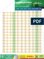 Imsakiyah 1442H PALEMBANG