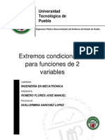 Conclusion Funciones de 2 Variables