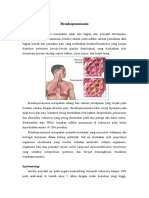 Bronkopneumonia: Definisi, Patogenesis, Etiologi dan Epidemiologi