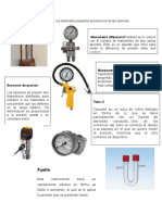 Sensores de presión: tipos y usos