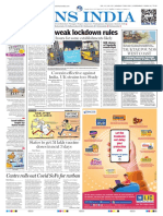 Govt To Tweak Lockdown Rules: Centre Rolls Out Covid Sops For Rurban