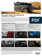 Countryman MINI F60 One-Pager - November 2020