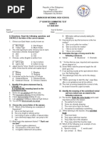 2nd GRADING SUMMATIVE -GRADE 8